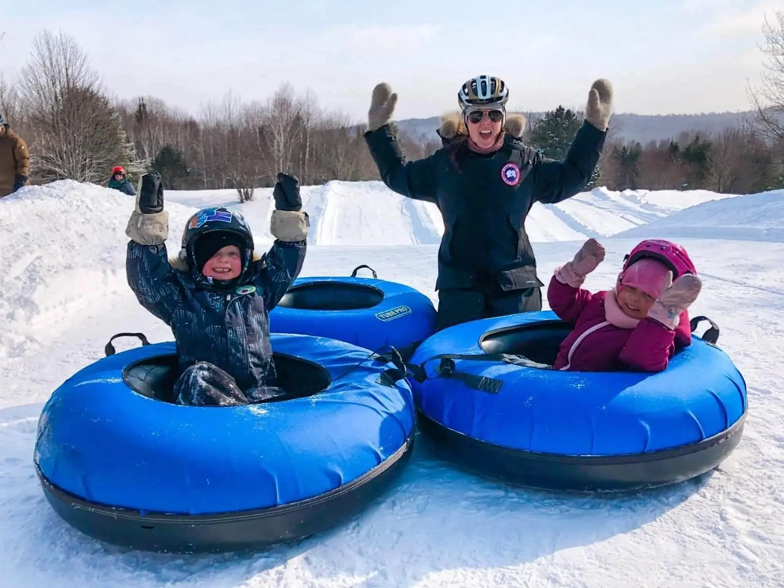 snow-tubing