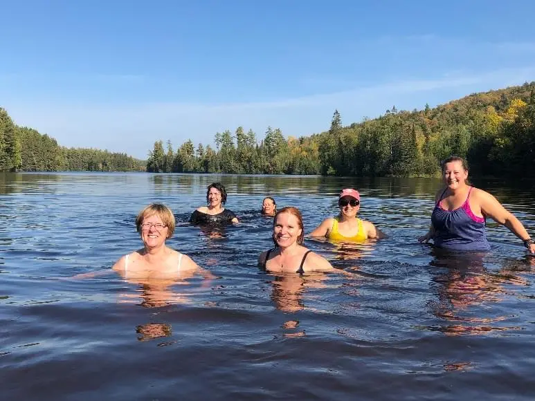 swimming